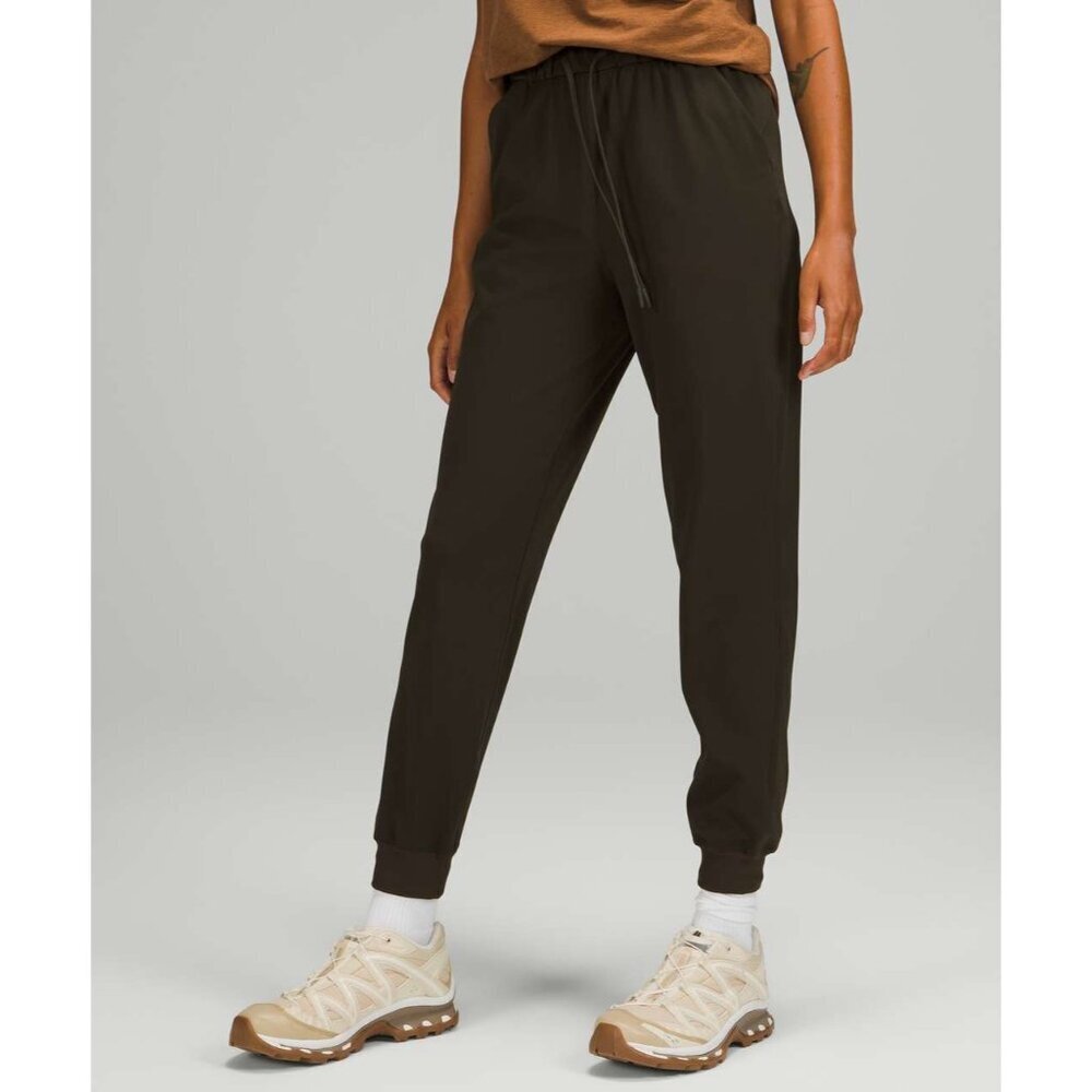 Lululemon Stretch High-Rise Jogger Pant Dark Olive Green Luxtreme Women's 0